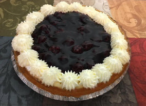 Blueberry Classic Cheesecake - Size 9 inch - Serve 8 or 10 Persons