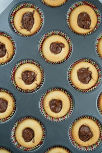 Nutella Hazelnuts Thumbprint Cookies - 9 Pieces